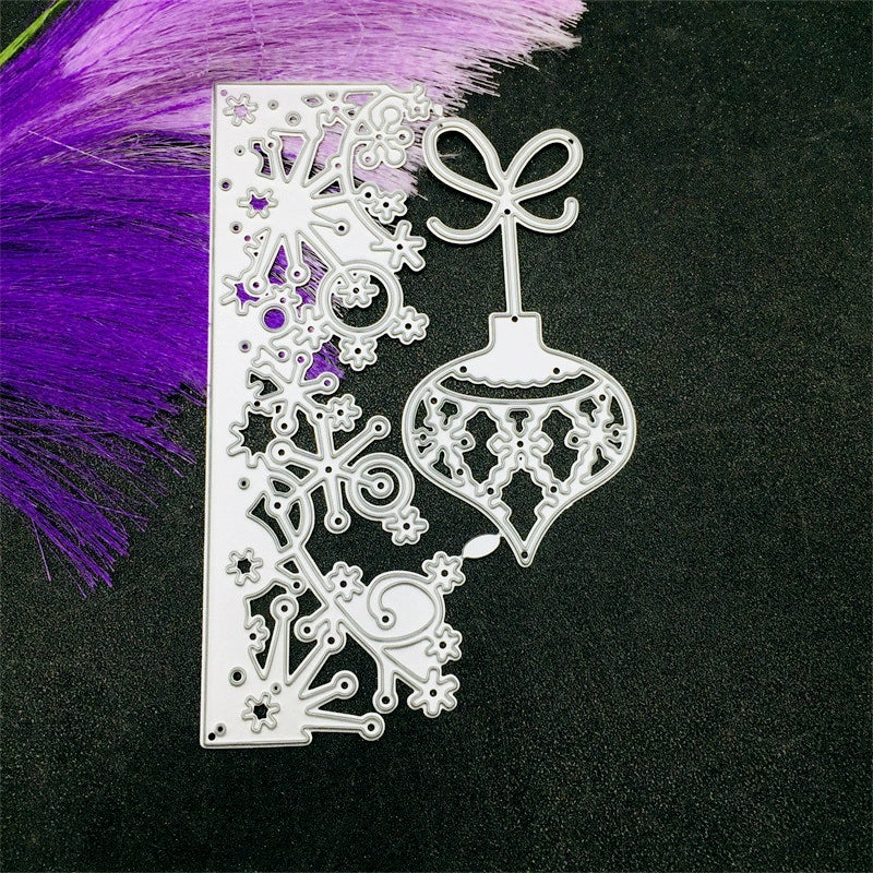 Christmas Snowflake Border Carbon Steel Crafting Dies b