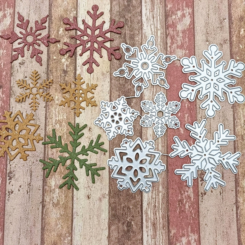 Christmas Snowflake Carbon Steel Crafting Dies b