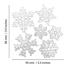Christmas Snowflake Carbon Steel Crafting Dies c