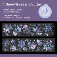 1. Snowflakes and Butterflies