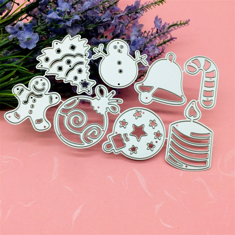 Christmas Snowman Carbon Steel Crafting Dies a