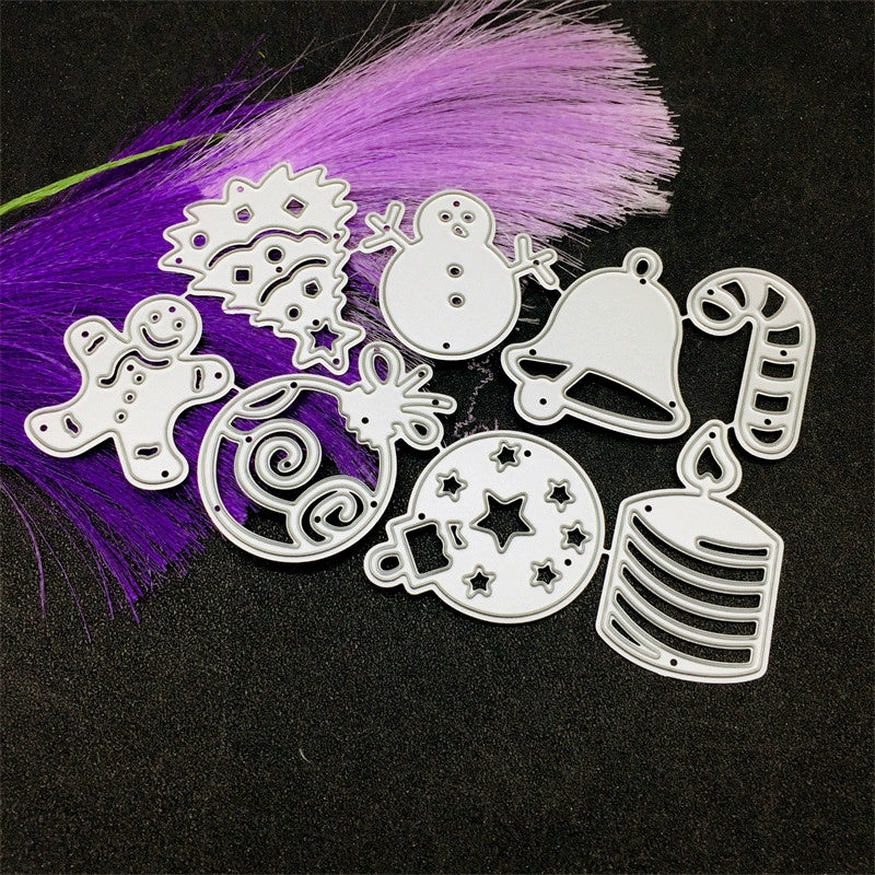 Christmas Snowman Carbon Steel Crafting Dies b