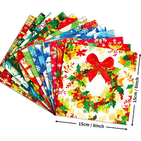 Christmas Snowman Wreath Decoration Material Paper6