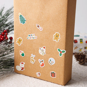 Christmas Special Shape Roll Stickers b7