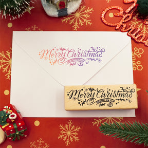 K-Kingdom Christmas Theme Wooden Rubber Stamp Set9