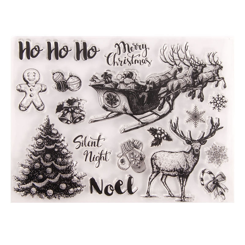 Christmas-themed Transparent Stamps sku
