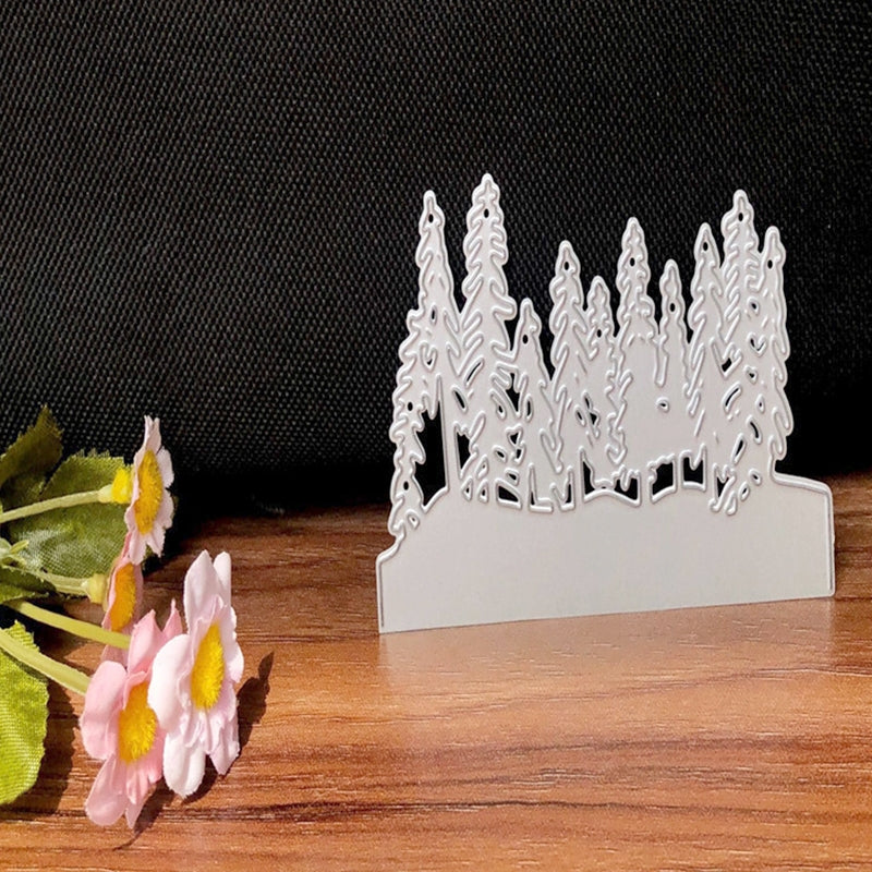 Christmas Tree Forest Carbon Steel Crafting Dies b3