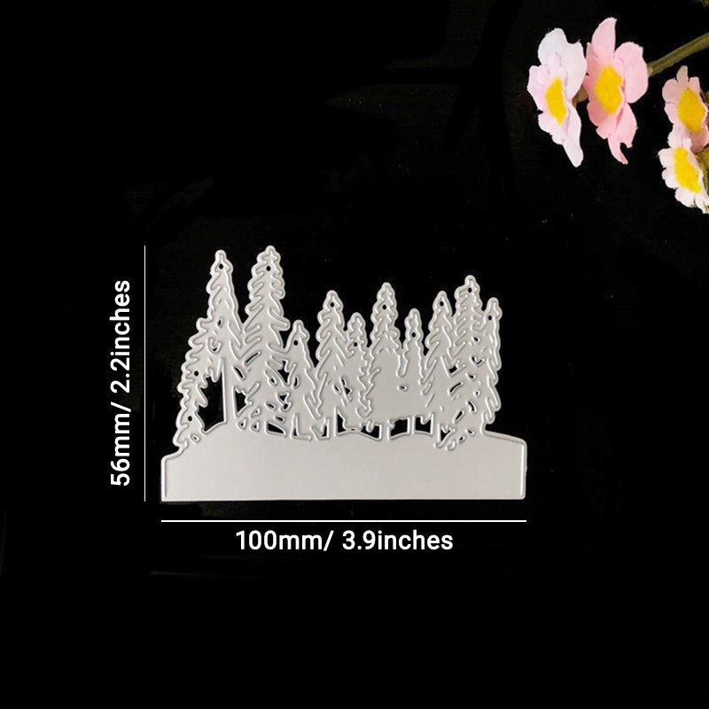 Christmas Tree Forest Carbon Steel Crafting Dies b4