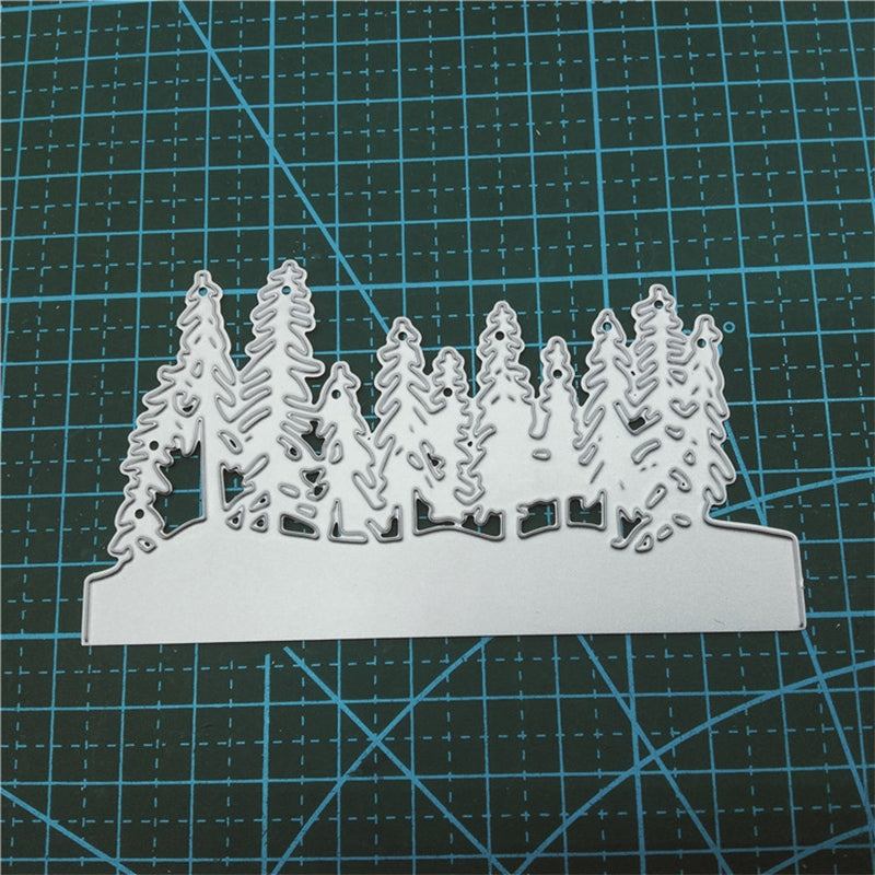 Christmas Tree Forest Carbon Steel Crafting Dies sku