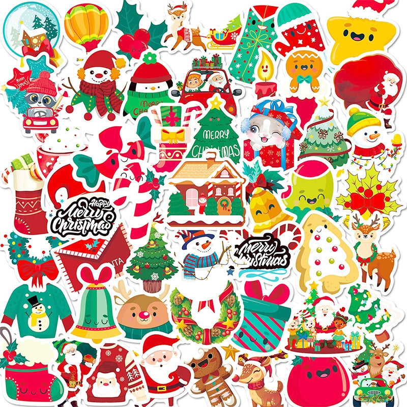 Christmas Vinyl Decorative Stickers a