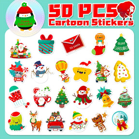 Christmas Vinyl Decorative Stickers b2