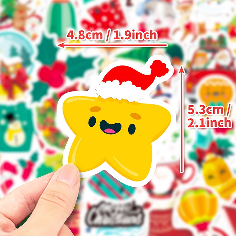 Christmas Vinyl Decorative Stickers b3