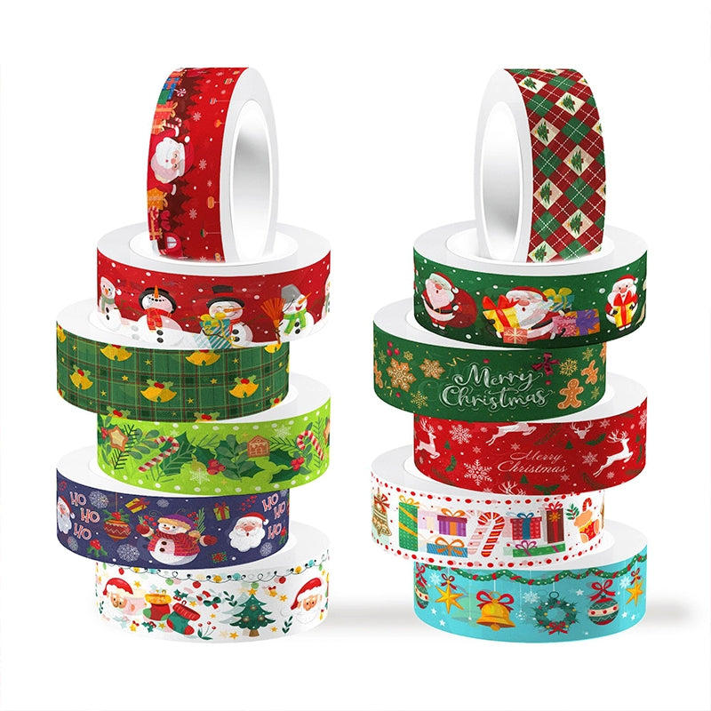 Christmas Washi Tape Set (12 Rolls) b1