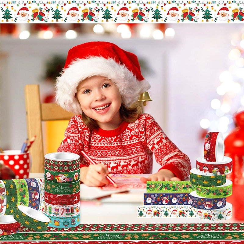 Christmas Washi Tape Set (12 Rolls) b2