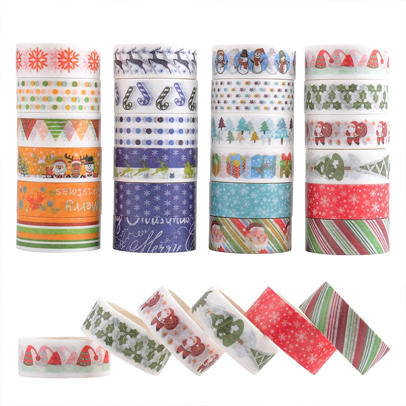 Christmas Washi Tape Set (24 Rolls) b4