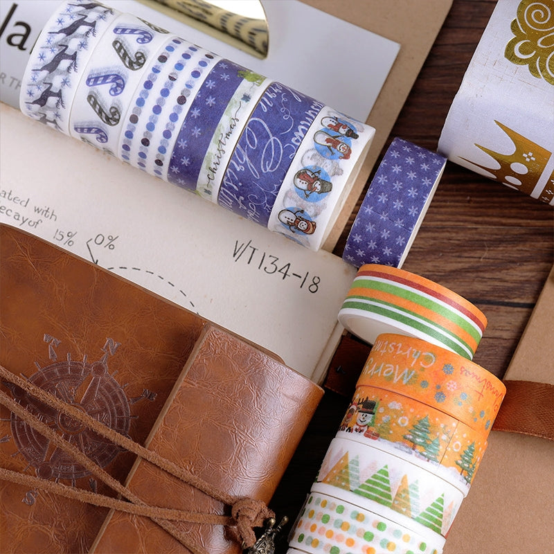 Christmas Washi Tape Set (24 Rolls) b5