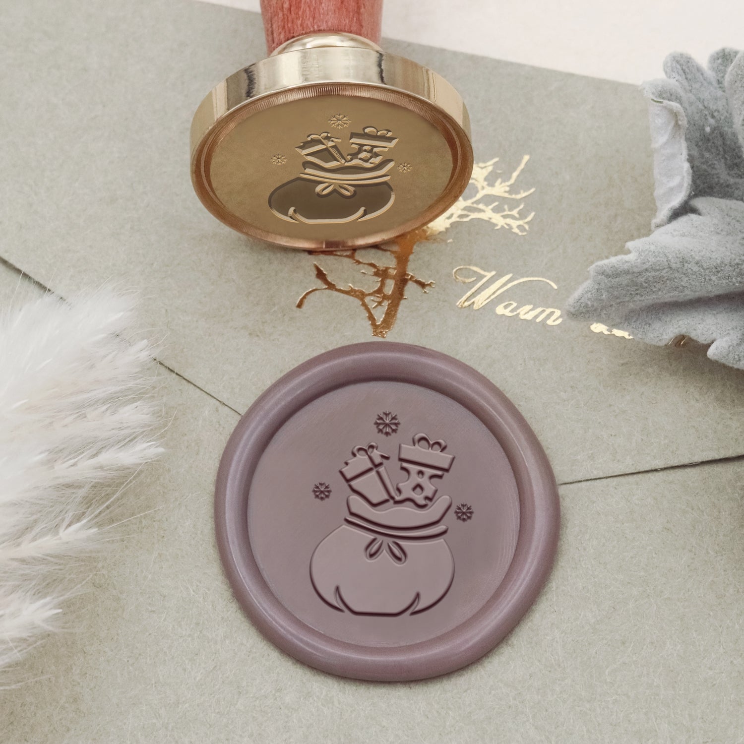 Christmas Wax Seal Stamp (27 Designs)-26 2