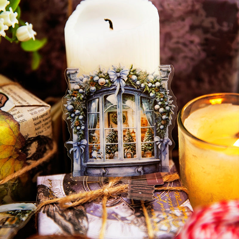 Christmas Window PET Sticker c2