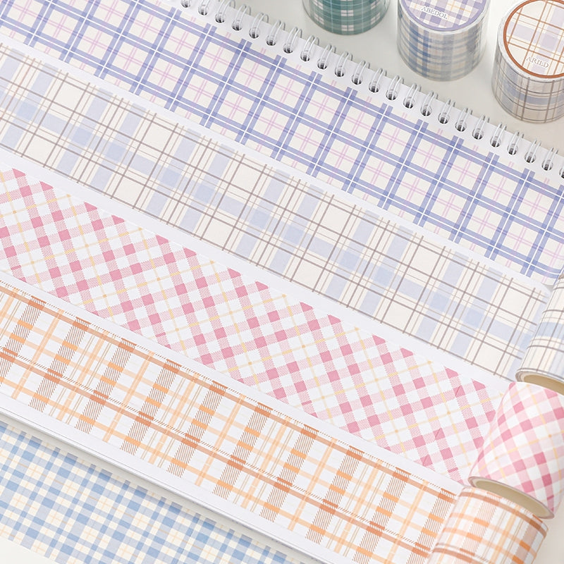 Classic Grid Pattern Washi Tape b3