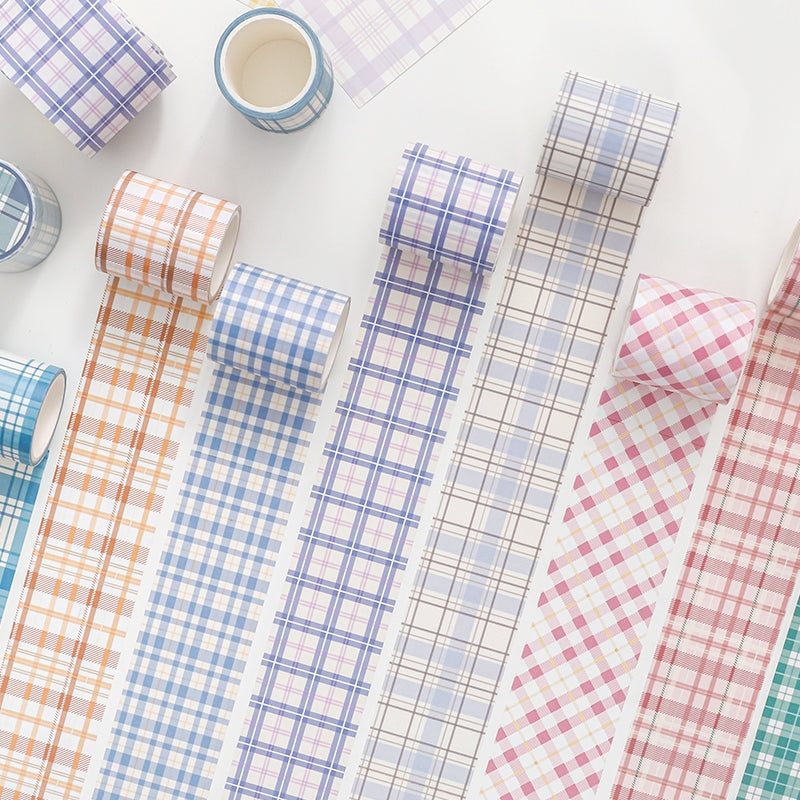 Classic Grid Pattern Washi Tape b4