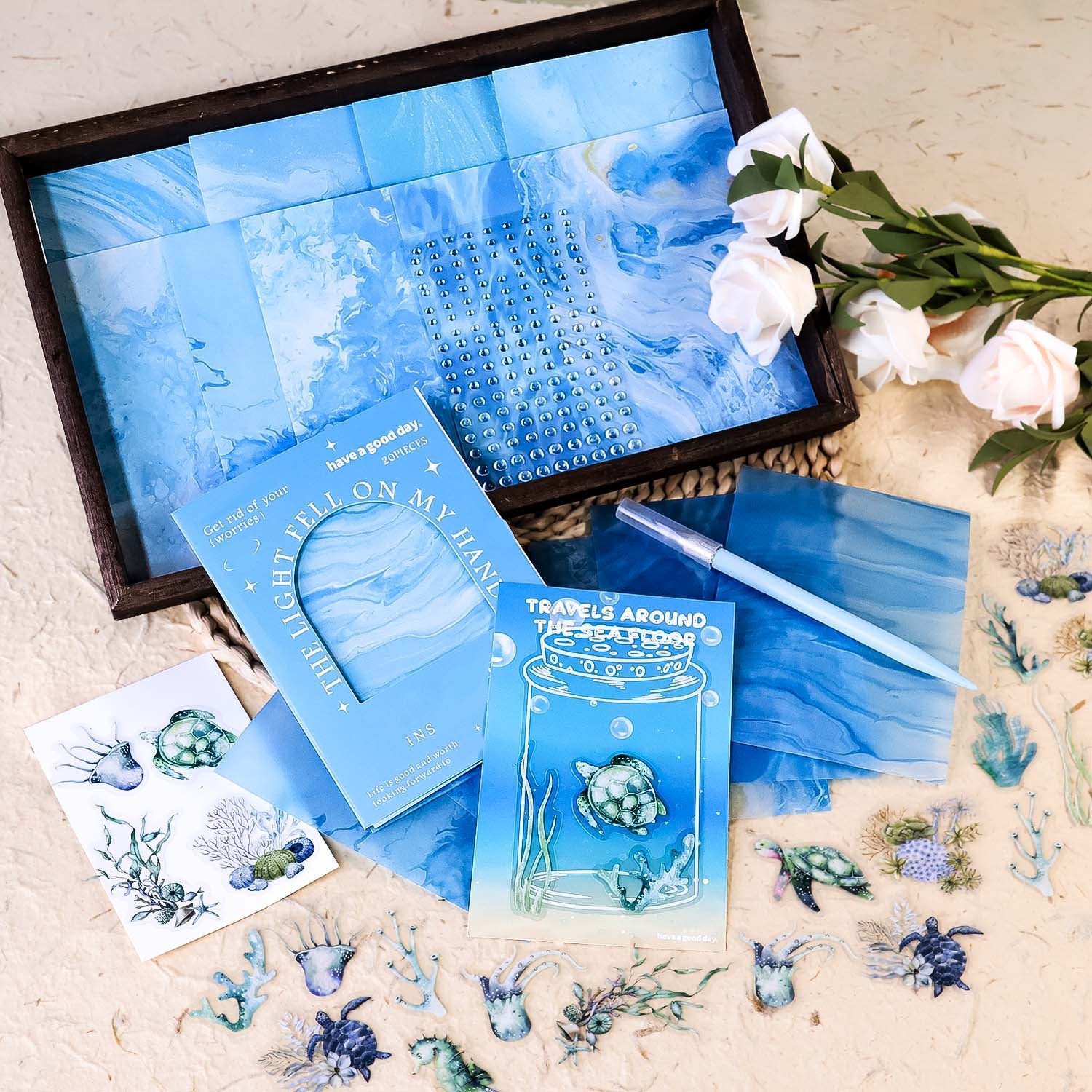 Co-branded Ocean Diary Gift Box X @shelleys.cozy.journal4