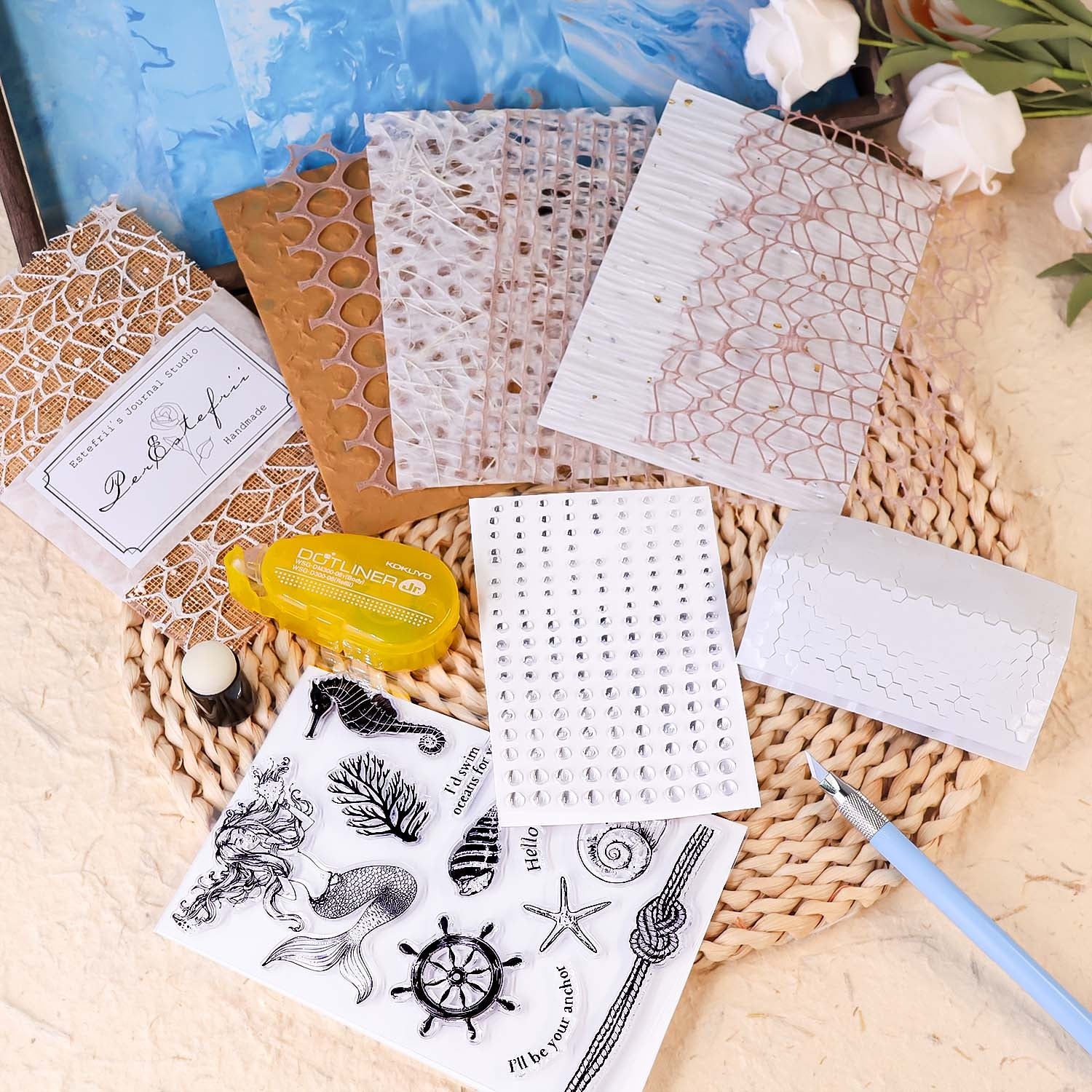 Co-branded Ocean Diary Gift Box X @shelleys.cozy.journal6