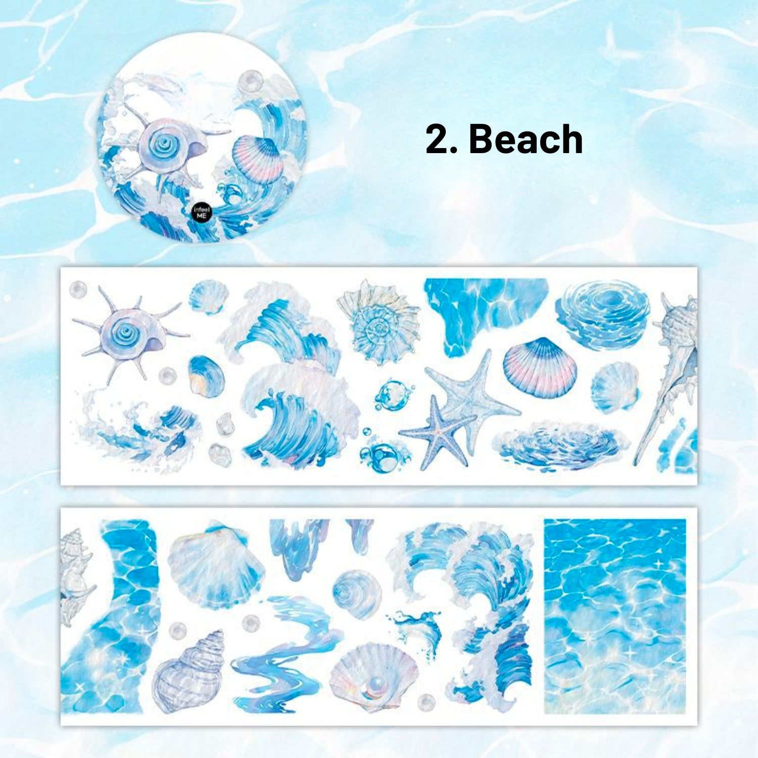 Coastal Scene Decorative Tape7