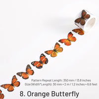 8. Orange Butterfly