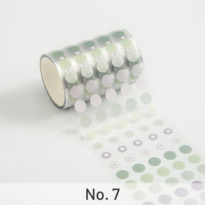 Colorful Dot Multi-Size Washi Tape-sku7