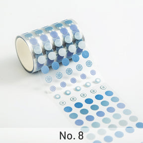 Colorful Dot Multi-Size Washi Tape-sku8