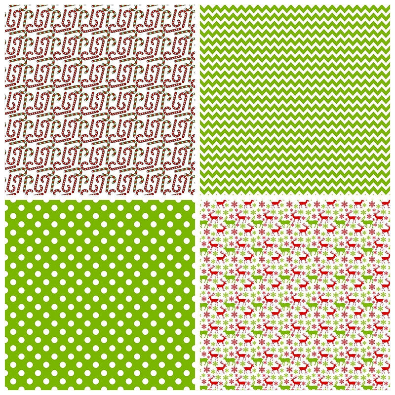 Colorful Christmas Collage Paper | Digital Scrapbook | Stamprints colorful-christmas-collage-paper-digital-scrapbook-stamprints