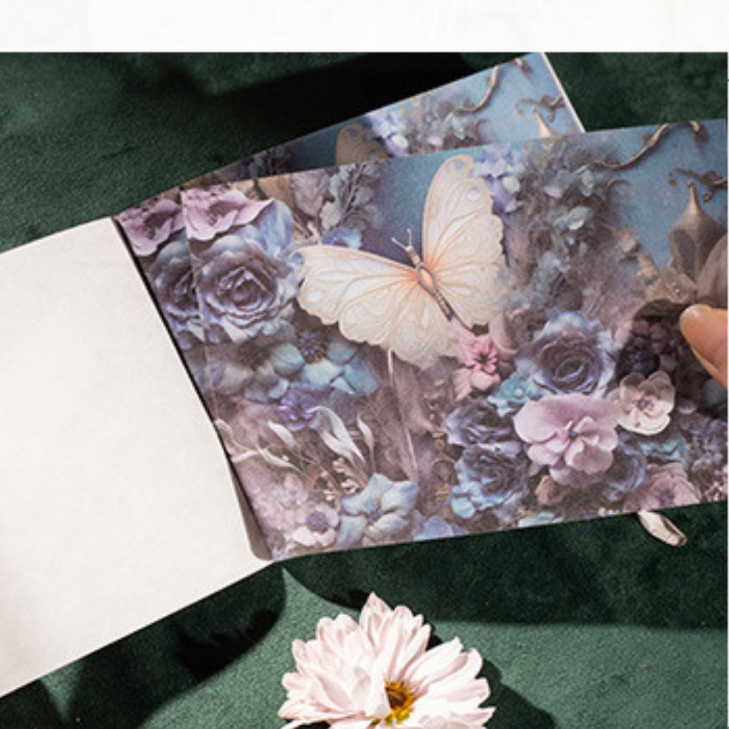 Colorful Flower Language Series Flower Material Book 10