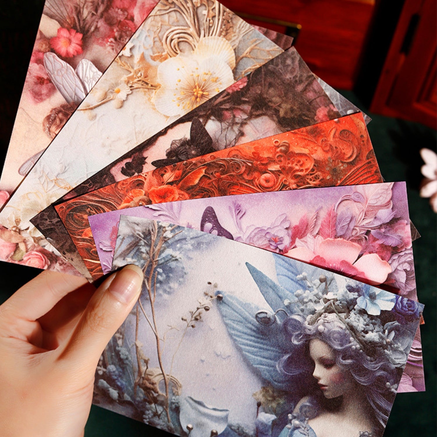 Colorful Flower Language Series Flower Material Book 13