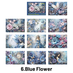 Colorful Flower Language Series Flower Material Book 22