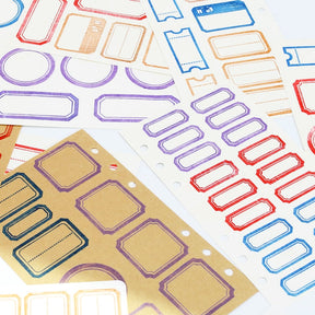 Colorful Labels Soft Silicone Stamp b2