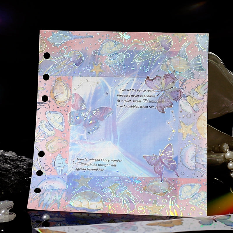 Colorful Realm Series Holographic Washi Tape b3