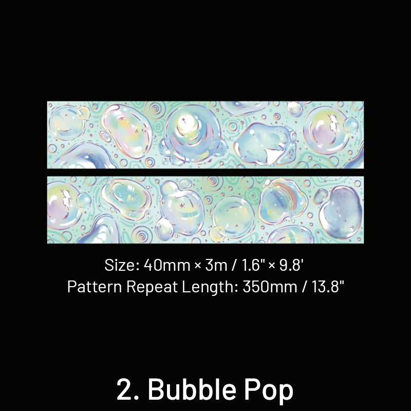 Colorful Realm Series Holographic Washi Tape sku-2