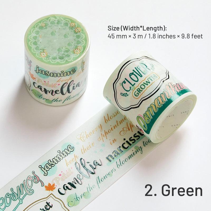 Colorful Words Washi Tape sku-2