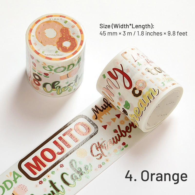 Colorful Words Washi Tape sku-4