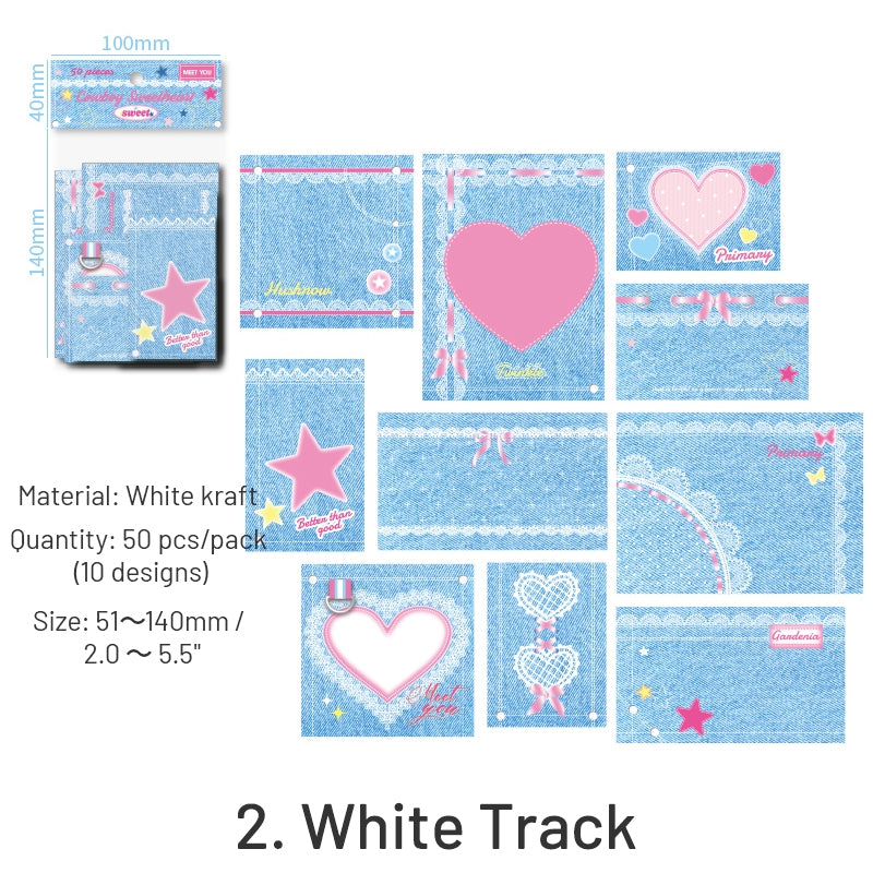 Cowboy Sweetheart Series Korean Style Sticky Notes sku-2