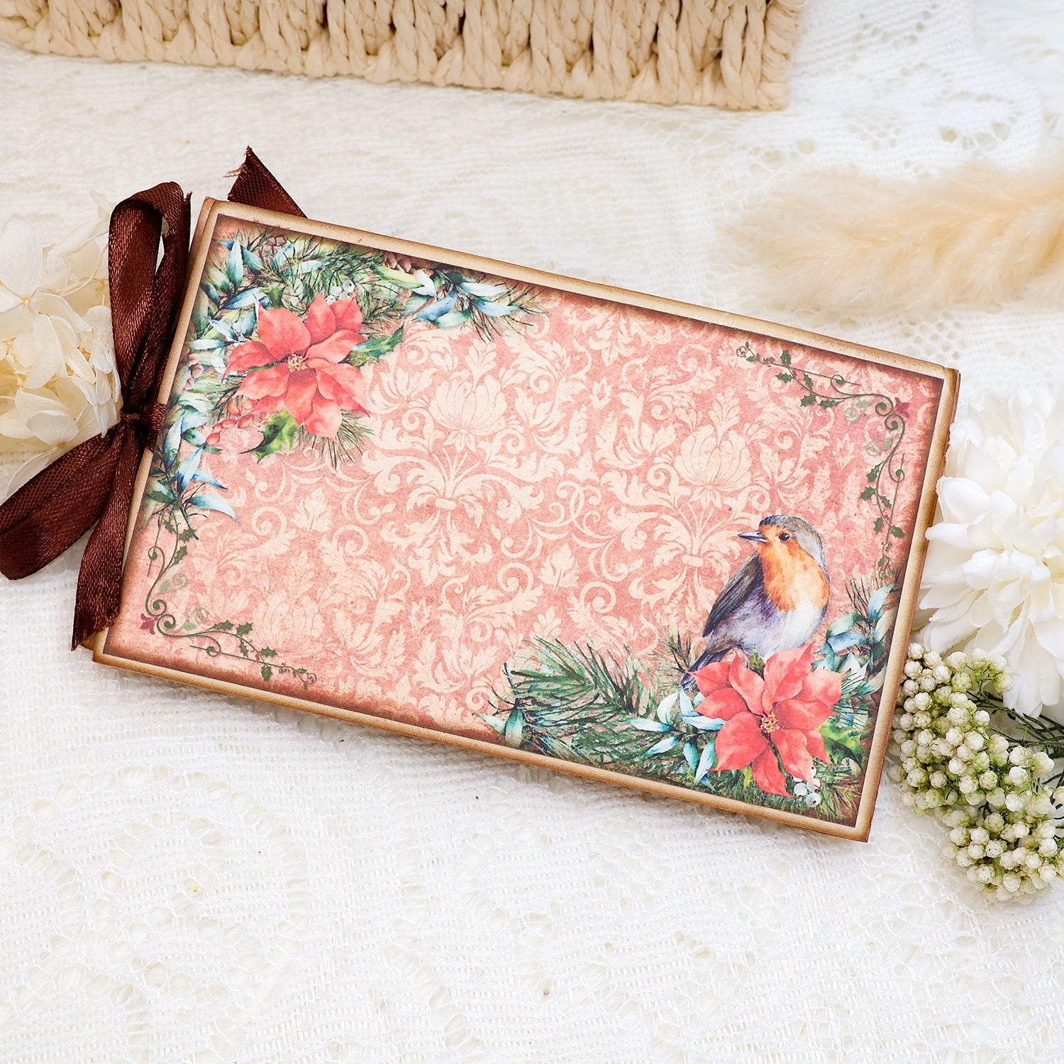 Cozy Christmas Junk Journal and Add Ons Booklet Folio Craft Kit Cozy Christmas Junk Journal and Add Ons Booklet Folio Craft Kit 0010