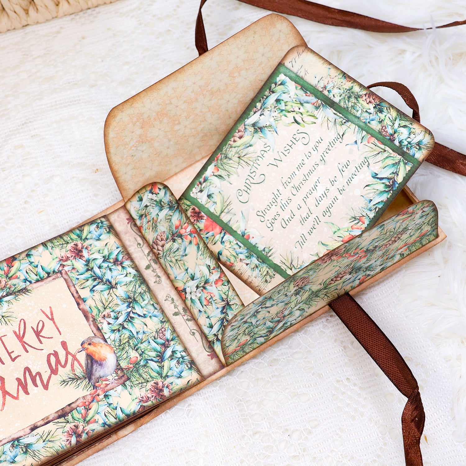 Cozy Christmas Junk Journal and Add Ons Booklet Folio Craft Kit Cozy Christmas Junk Journal and Add Ons Booklet Folio Craft Kit 005