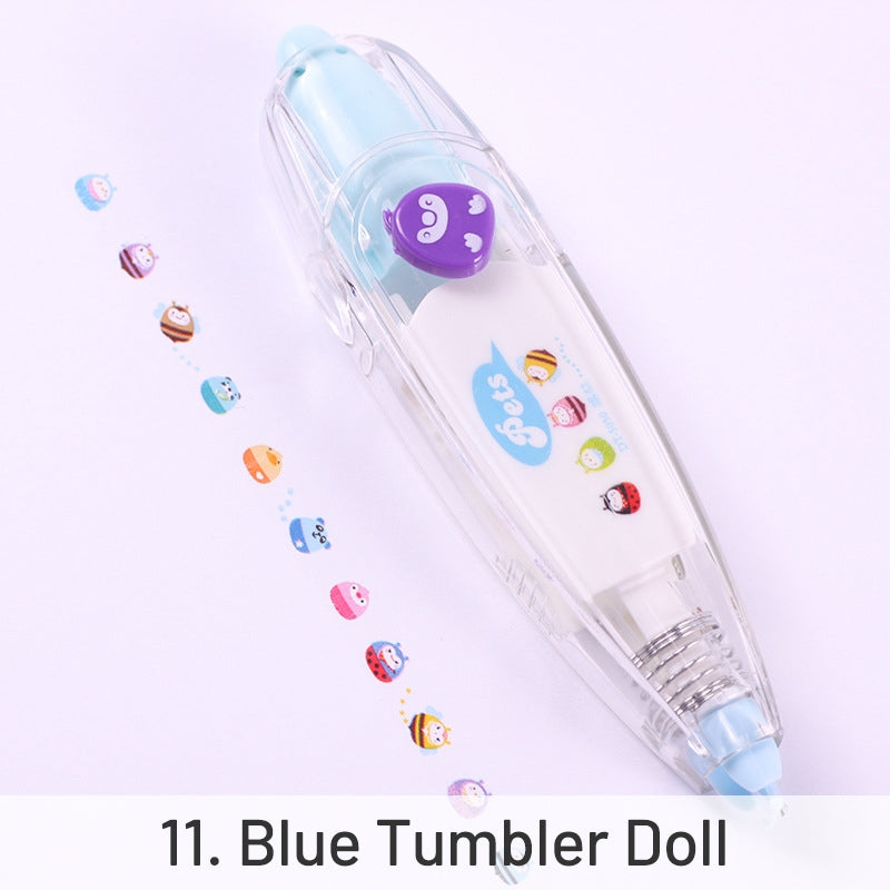 Creative Cartoon Decorative Tape Pen sku-11