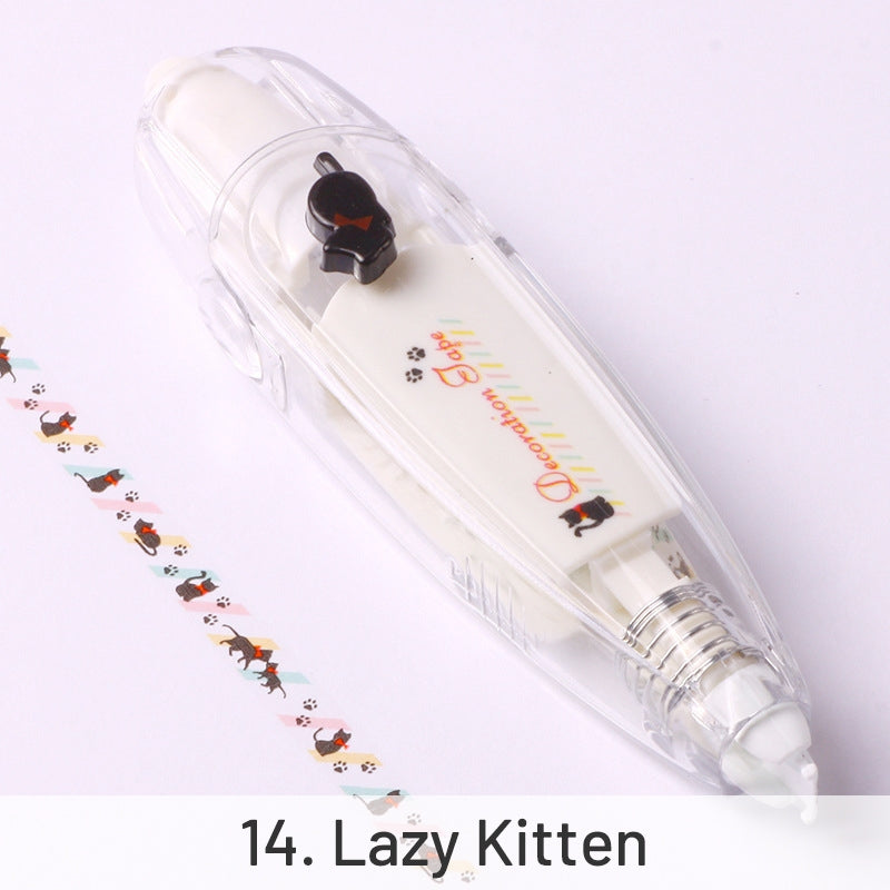 Creative Cartoon Decorative Tape Pen sku-14