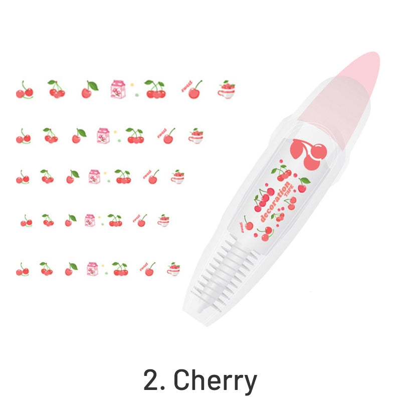 Creative Cartoon Decorative Tape Pen sku-2