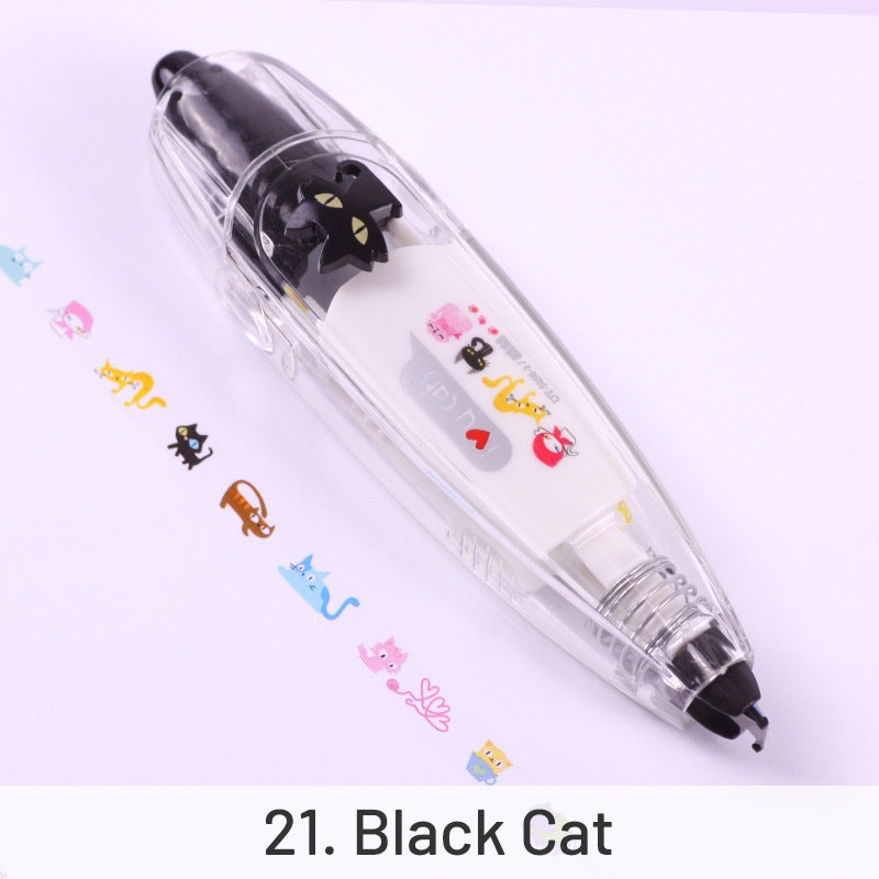 Creative Cartoon Decorative Tape Pen sku-21