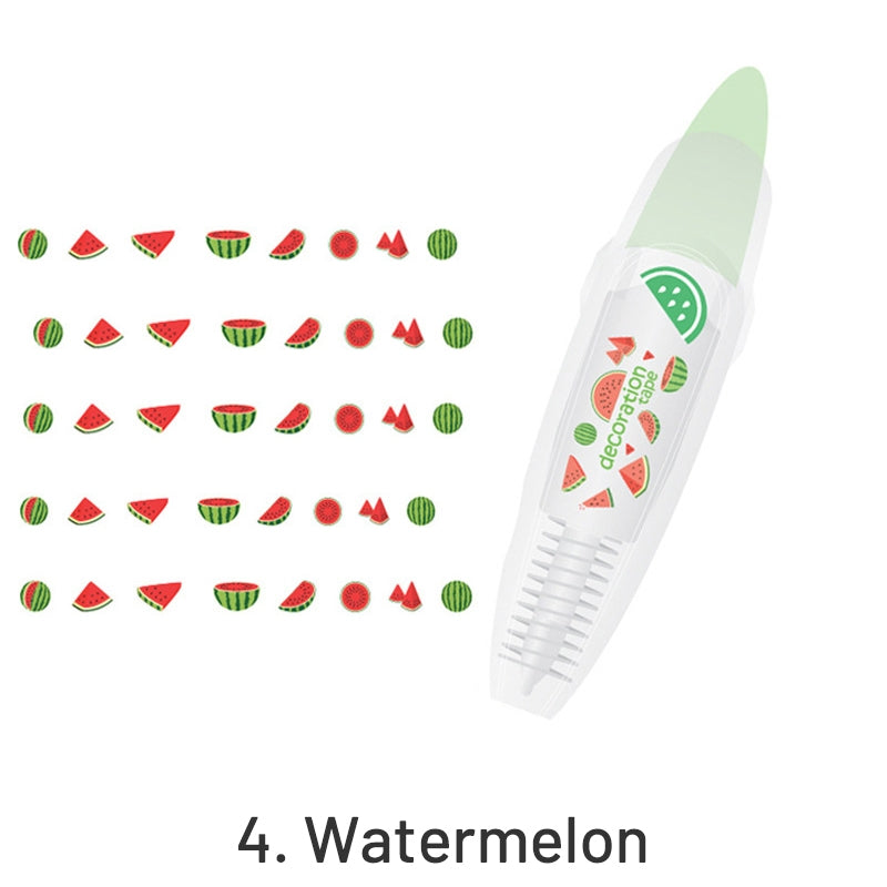 Creative Cartoon Decorative Tape Pen sku-4