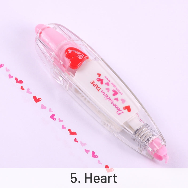 Creative Cartoon Decorative Tape Pen sku-5