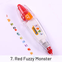 7. Red Fuzzy Monster