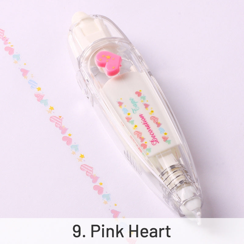 Creative Cartoon Decorative Tape Pen sku-9